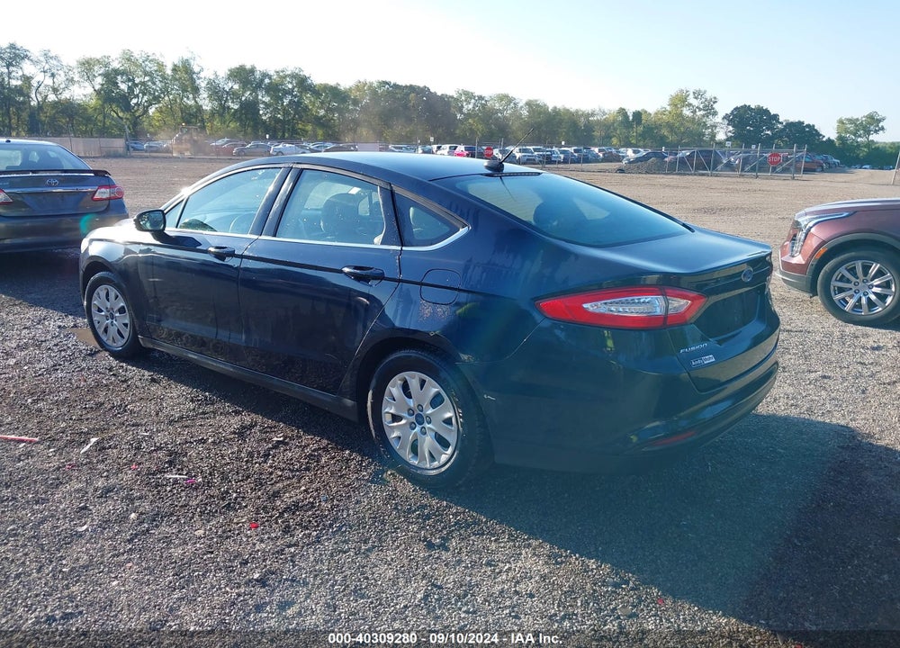 2014 FORD FUSION S VIN: 3FA6P0G75ER253854