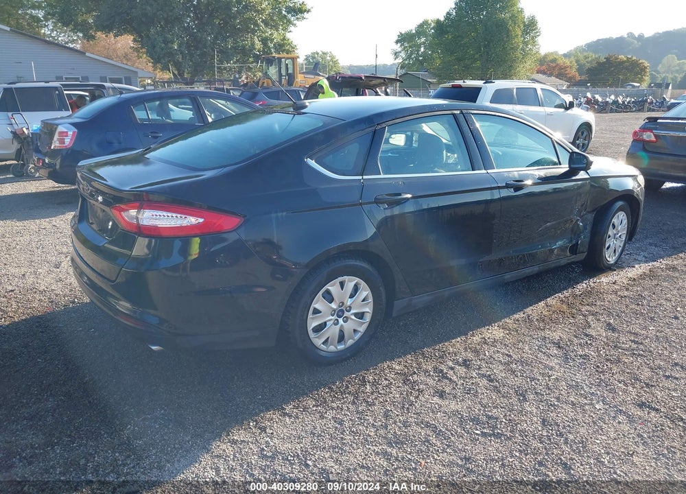 2014 FORD FUSION S VIN: 3FA6P0G75ER253854