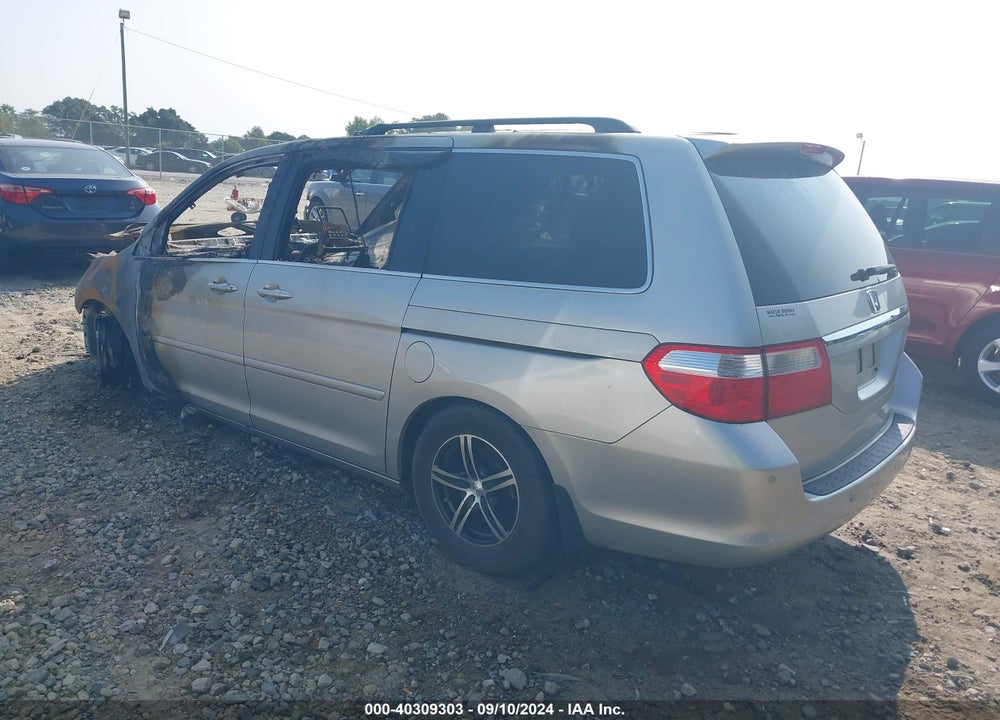 2005 HONDA ODYSSEY TOURING VIN: 5FNRL38845B046045