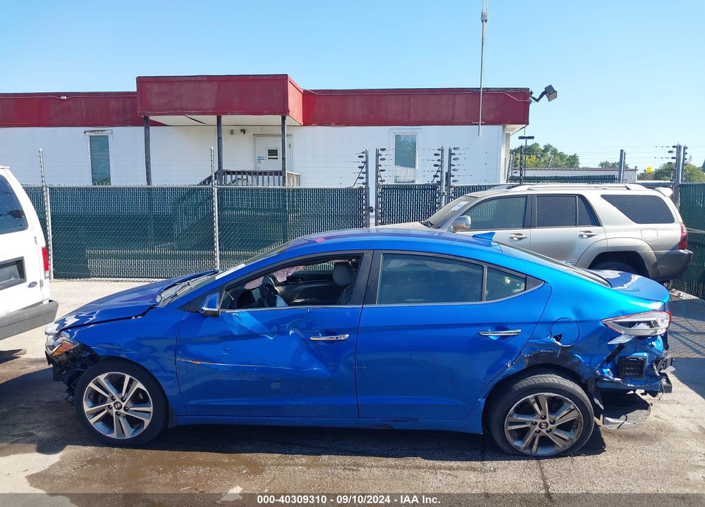 2017 HYUNDAI ELANTRA LIMITED VIN: KMHD84LF7HU281389