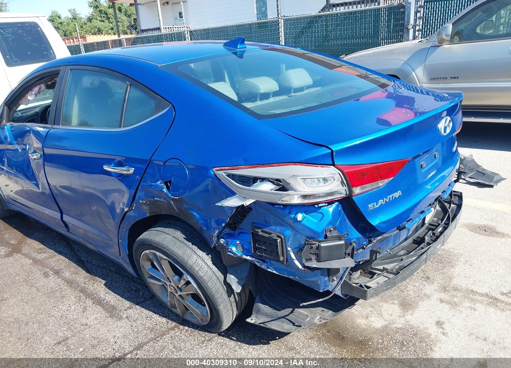 2017 HYUNDAI ELANTRA LIMITED VIN: KMHD84LF7HU281389