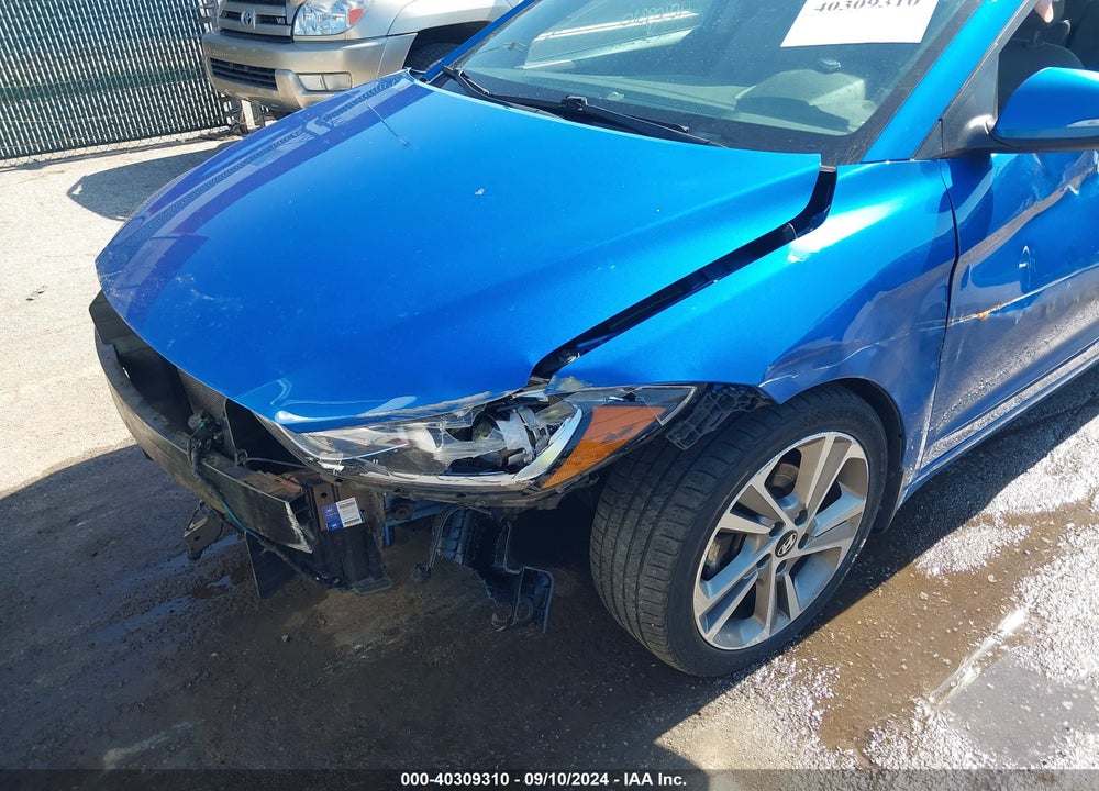 2017 HYUNDAI ELANTRA LIMITED VIN: KMHD84LF7HU281389