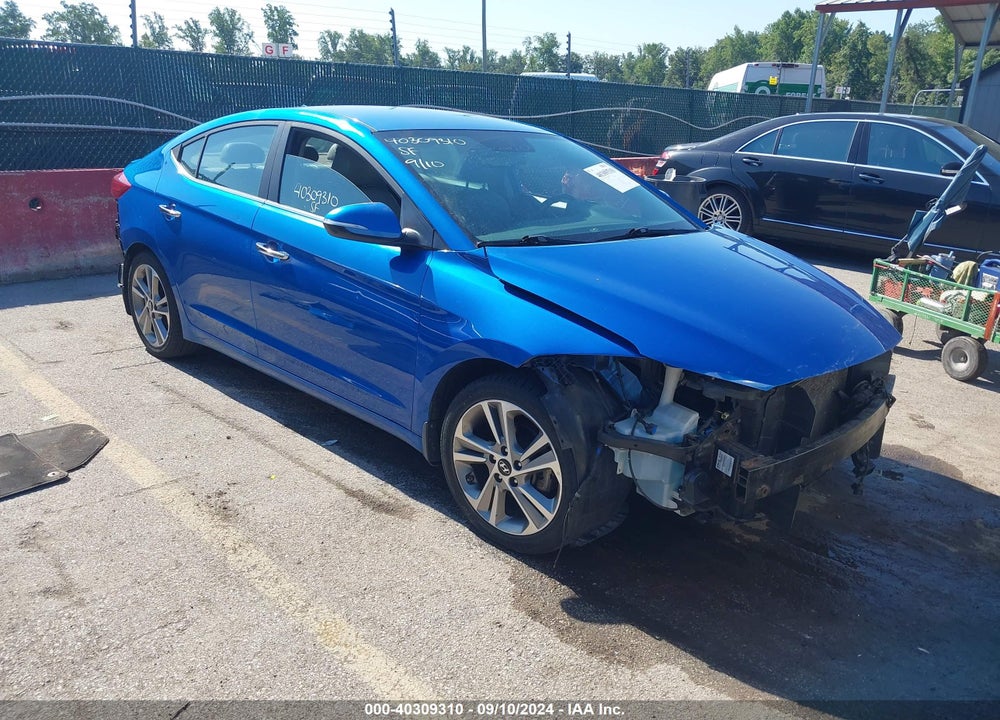 2017 HYUNDAI ELANTRA LIMITED VIN: KMHD84LF7HU281389