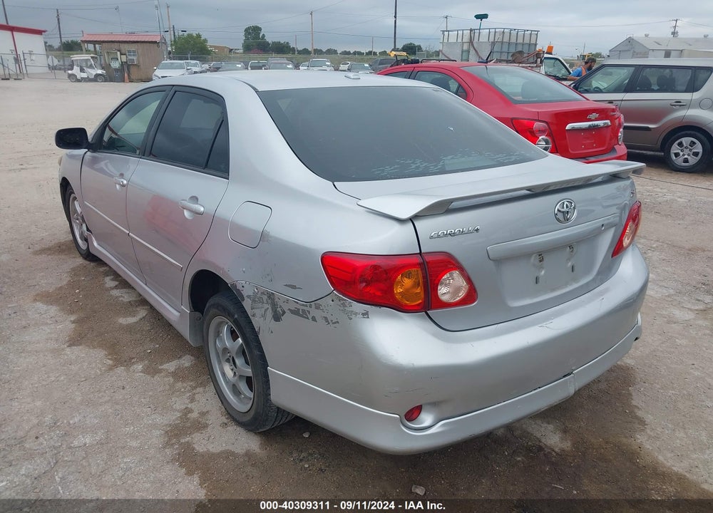 2009 TOYOTA COROLLA S VIN: 1NXBU40E99Z035721
