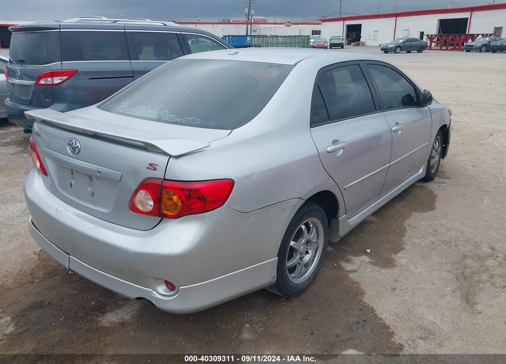 2009 TOYOTA COROLLA S VIN: 1NXBU40E99Z035721