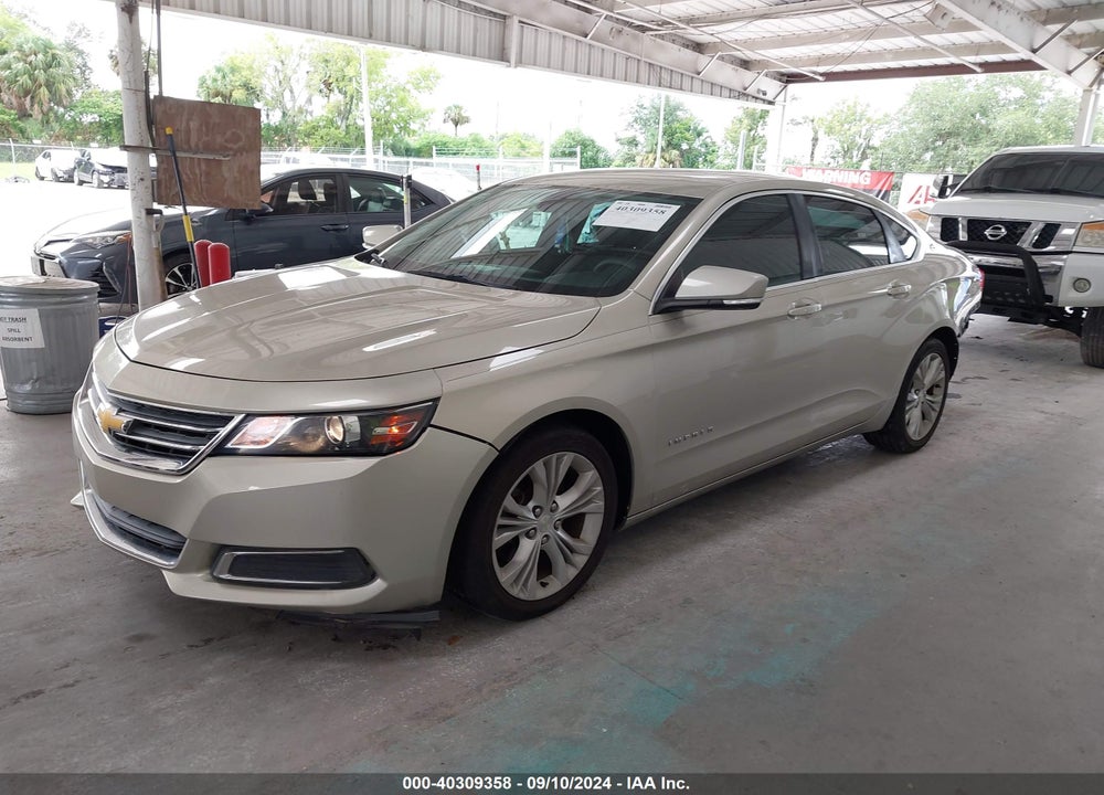 2015 CHEVROLET IMPALA 2LT VIN: 2G1125S30F9157392