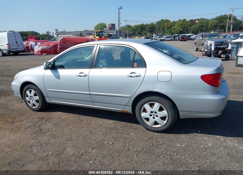 2005 TOYOTA COROLLA LE VIN: 2T1BR32E85C439369