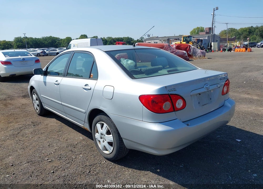 2005 TOYOTA COROLLA LE VIN: 2T1BR32E85C439369