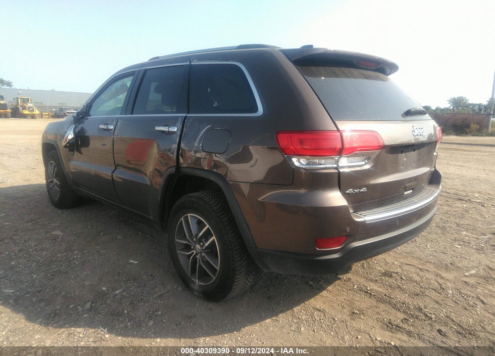 2018 JEEP GRAND CHEROKEE LIMITED 4X4 VIN: 1C4RJFBG3JC245912