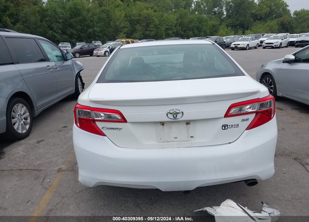 2013 TOYOTA CAMRY SE VIN: 4T1BF1FK2DU276731