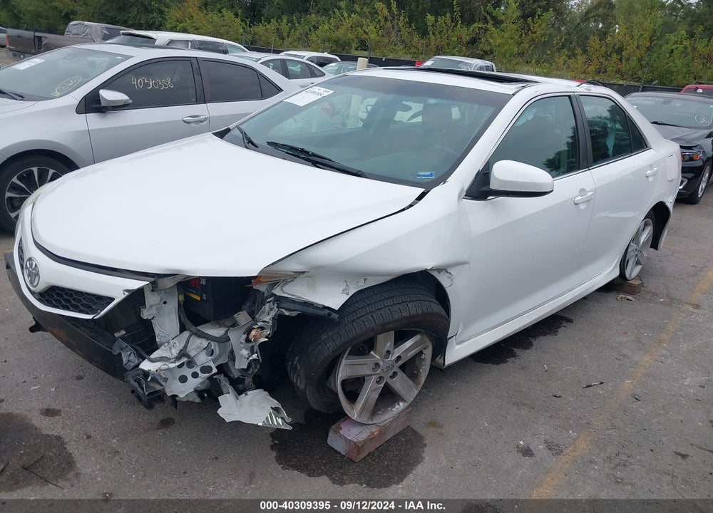 2013 TOYOTA CAMRY SE VIN: 4T1BF1FK2DU276731