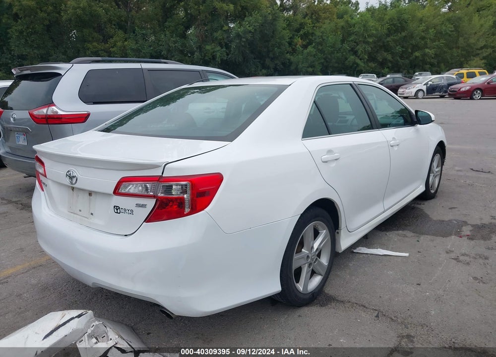 2013 TOYOTA CAMRY SE VIN: 4T1BF1FK2DU276731