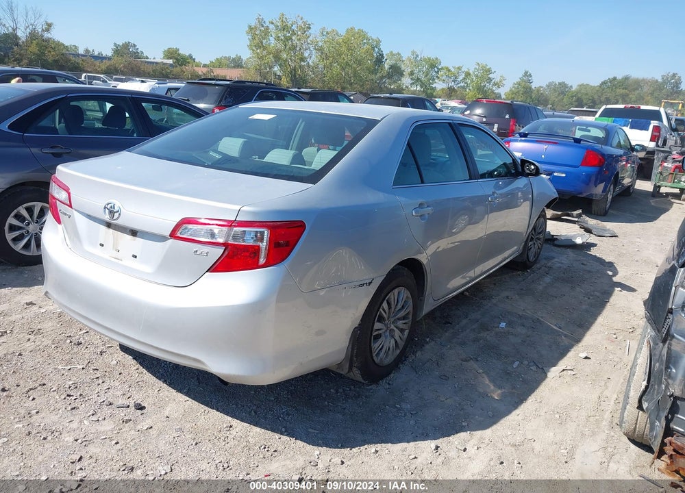2014 TOYOTA CAMRY LE VIN: 4T1BF1FK4EU396807