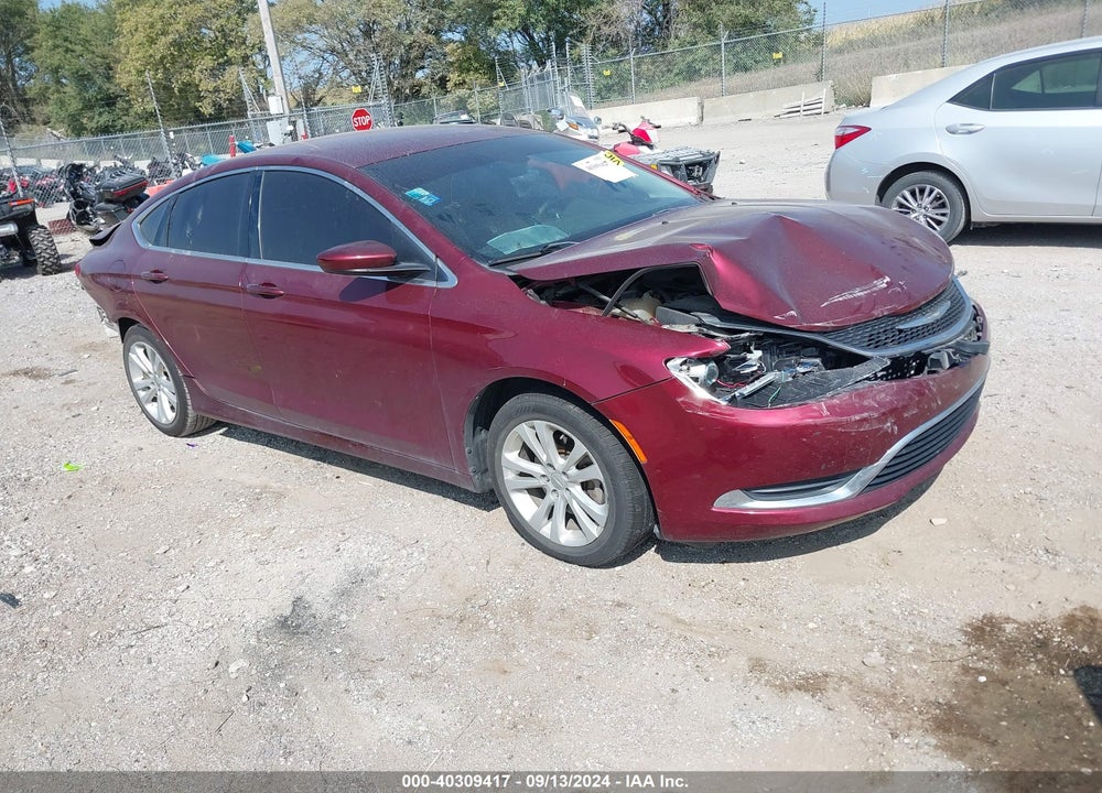 2016 CHRYSLER 200 LIMITED VIN: 1C3CCCABXGN111873