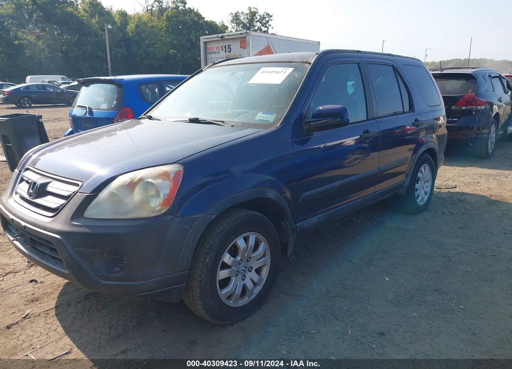 2005 HONDA CR-V VIN: SHSRD78805U326123