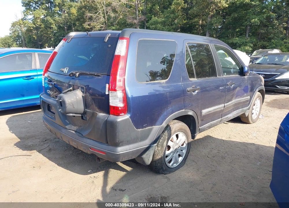 2005 HONDA CR-V VIN: SHSRD78805U326123