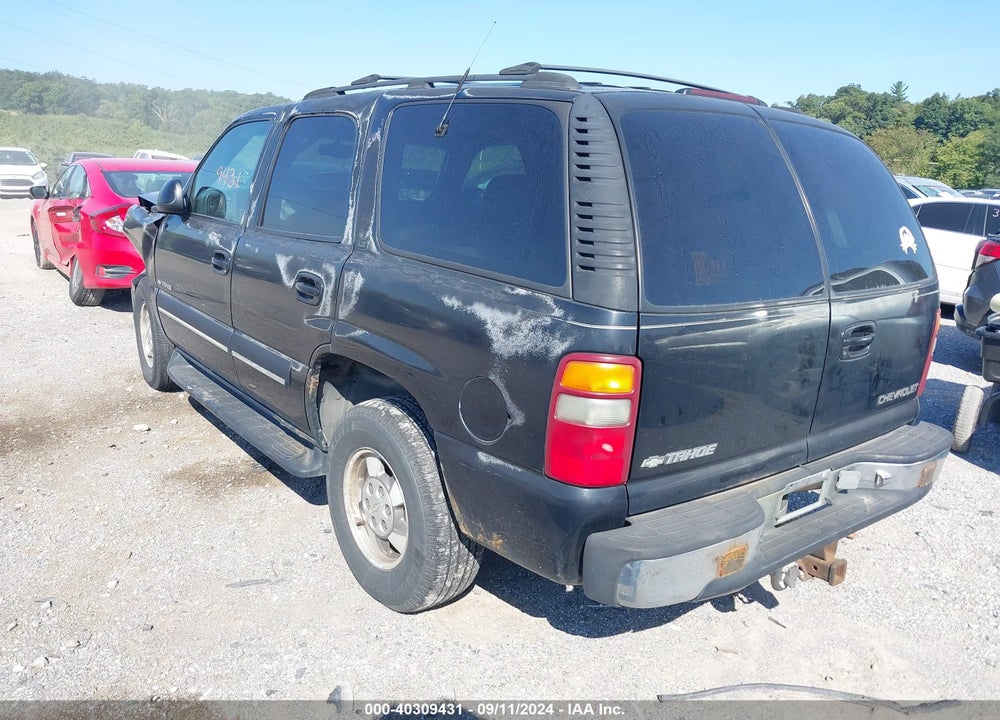 2000 CHEVROLET TAHOE ALL NEW LT VIN: 1GNEK13T4YJ194377