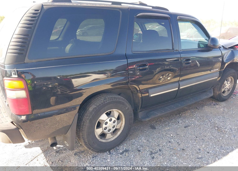 2000 CHEVROLET TAHOE ALL NEW LT VIN: 1GNEK13T4YJ194377