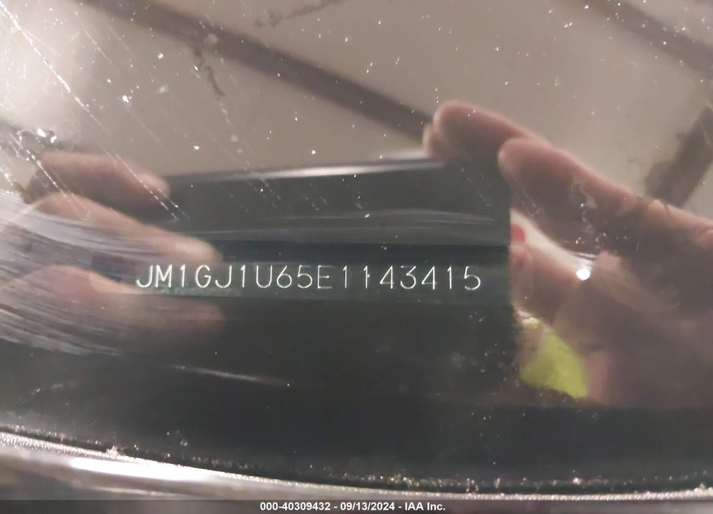 2014 MAZDA 6 I SPORT VIN: JM1GJ1U65E1143415