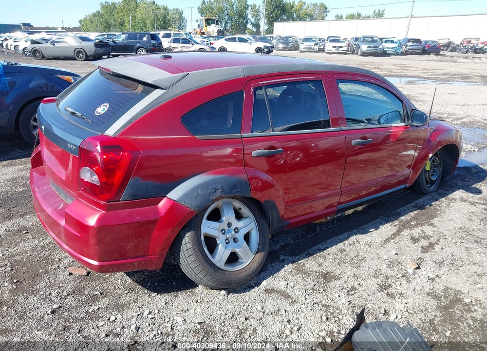 2008 DODGE CALIBER SXT VIN: 1B3HB48B68D610274