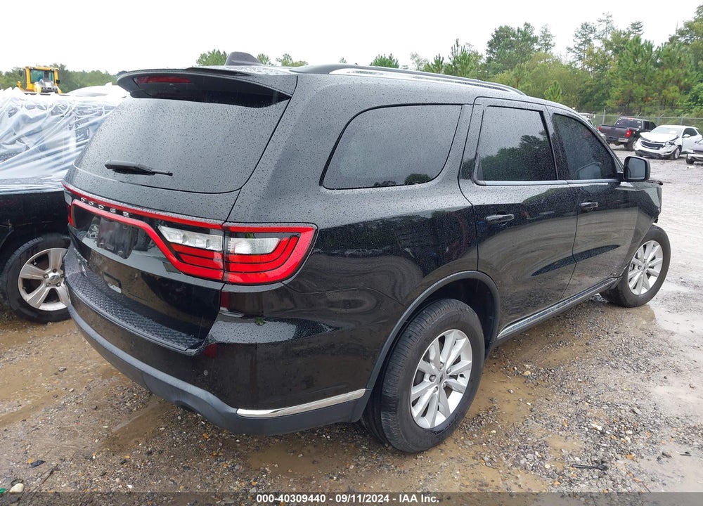 2022 DODGE DURANGO SXT AWD VIN: 1C4RDJAG7NC129842