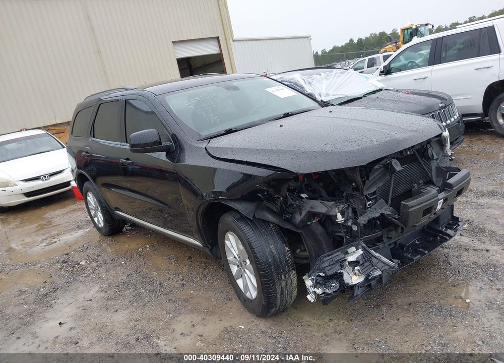 2022 DODGE DURANGO SXT AWD VIN: 1C4RDJAG7NC129842
