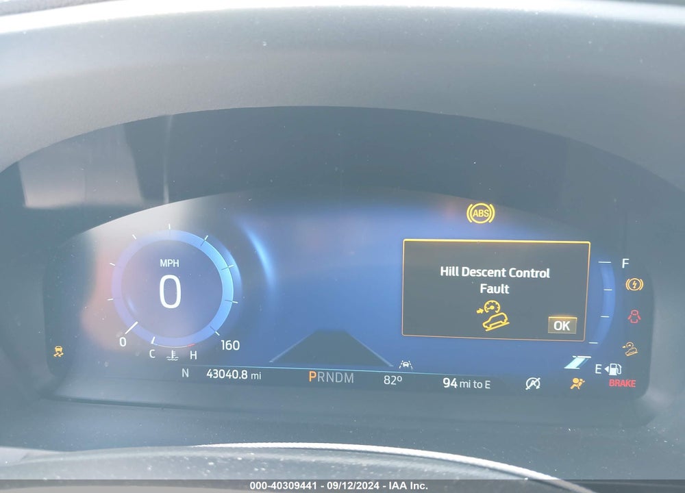 2022 FORD EXPLORER ST VIN: 1FM5K8GC9NGB59575
