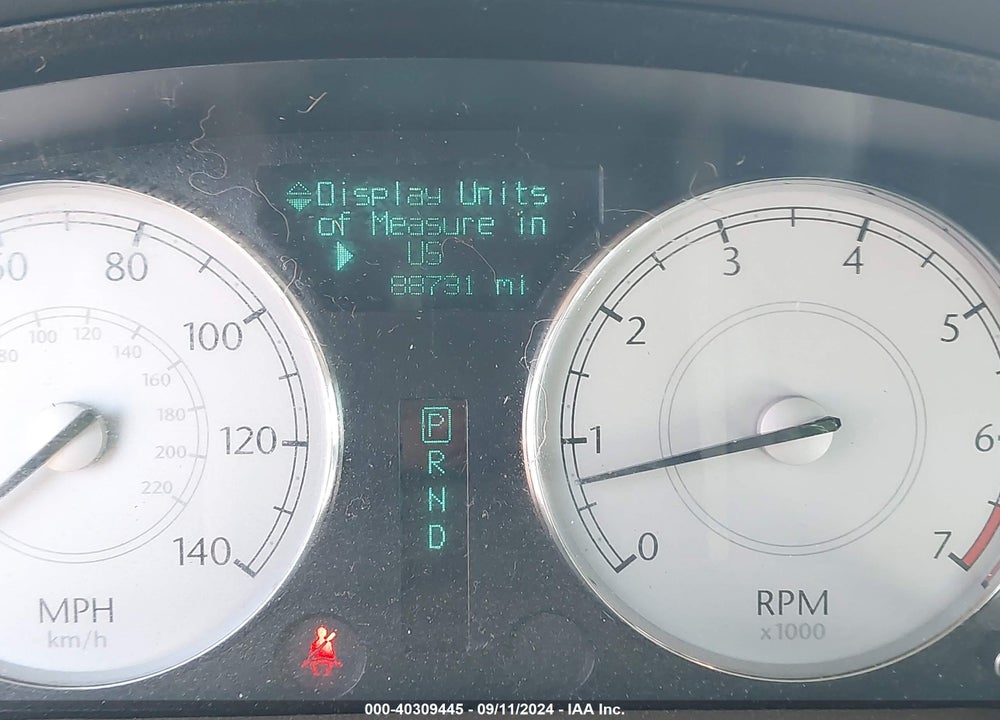 2007 CHRYSLER 300 TOURING VIN: 2C3KA53GX7H899312