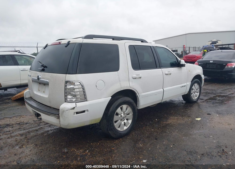 2007 MERCURY MOUNTAINEER VIN: 4M2EU37E57UJ18894