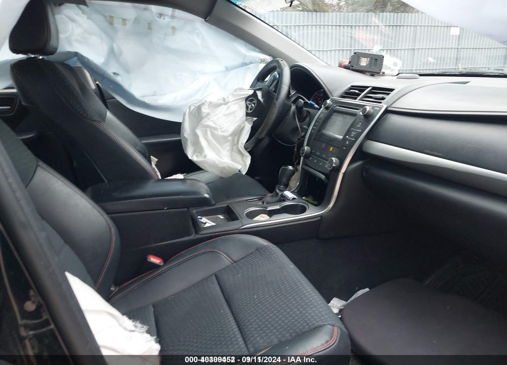 2015 TOYOTA CAMRY SE VIN: 4T1BF1FK9FU991816