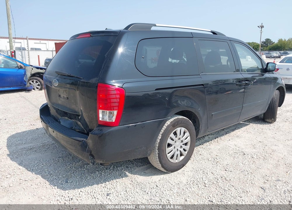 2012 KIA SEDONA LX VIN: KNDMG4C75C6415989
