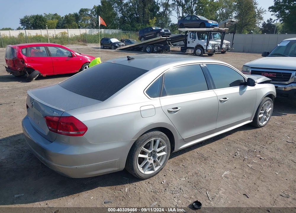 2013 VOLKSWAGEN PASSAT 2.0L TDI SEL PREMIUM VIN: 1VWCN7A38DC037508