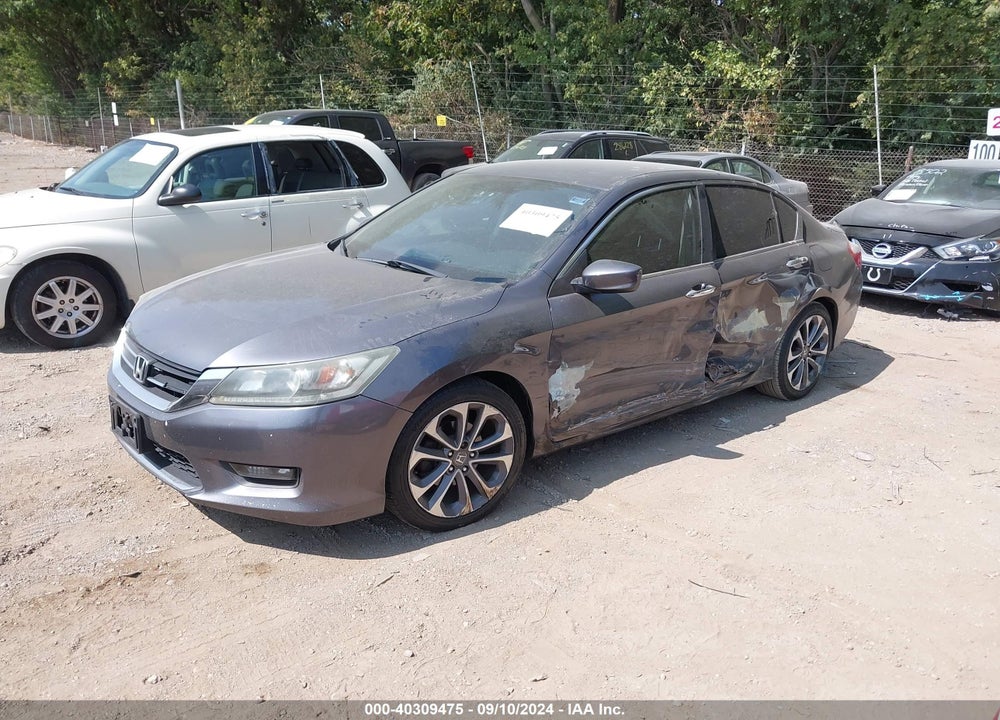 2014 HONDA ACCORD SPORT VIN: 1HGCR2F5XEA240385