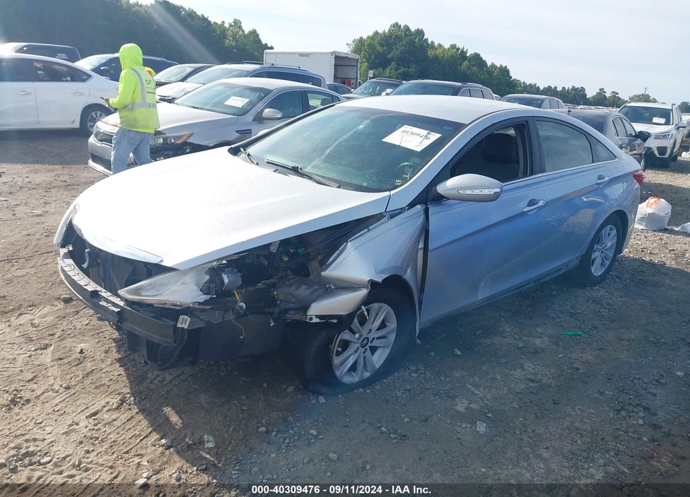 2014 HYUNDAI SONATA GLS VIN: 5NPEB4AC3EH844818