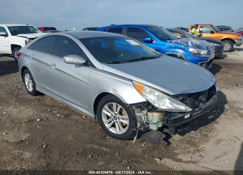2014 HYUNDAI SONATA GLS VIN: 5NPEB4AC3EH844818