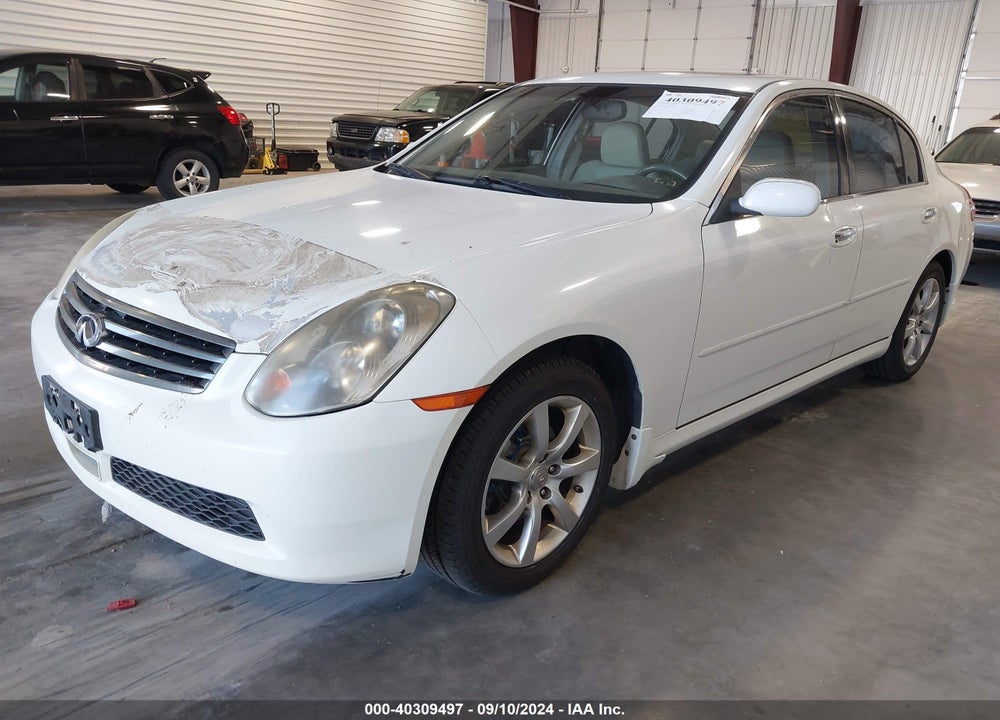 2005 INFINITI G35X VIN: JNKCV51F25M305531