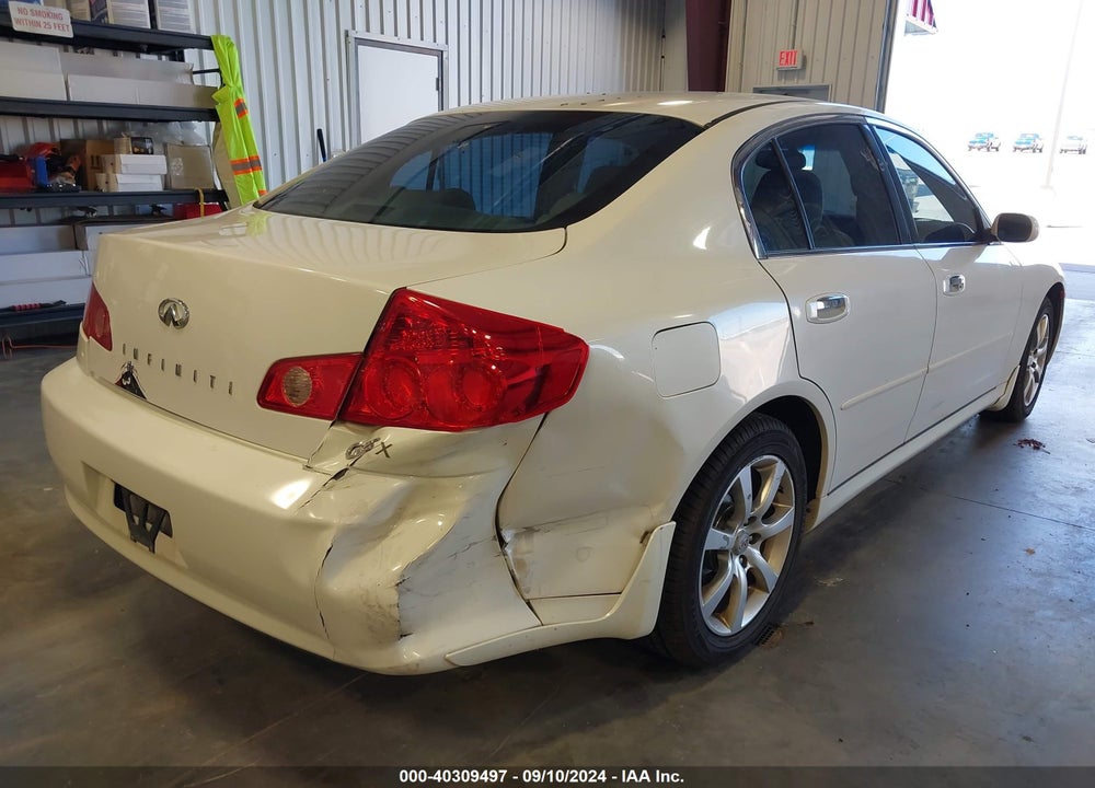 2005 INFINITI G35X VIN: JNKCV51F25M305531