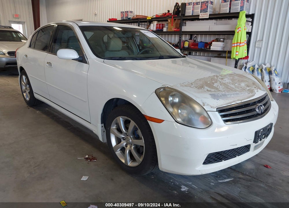 2005 INFINITI G35X VIN: JNKCV51F25M305531