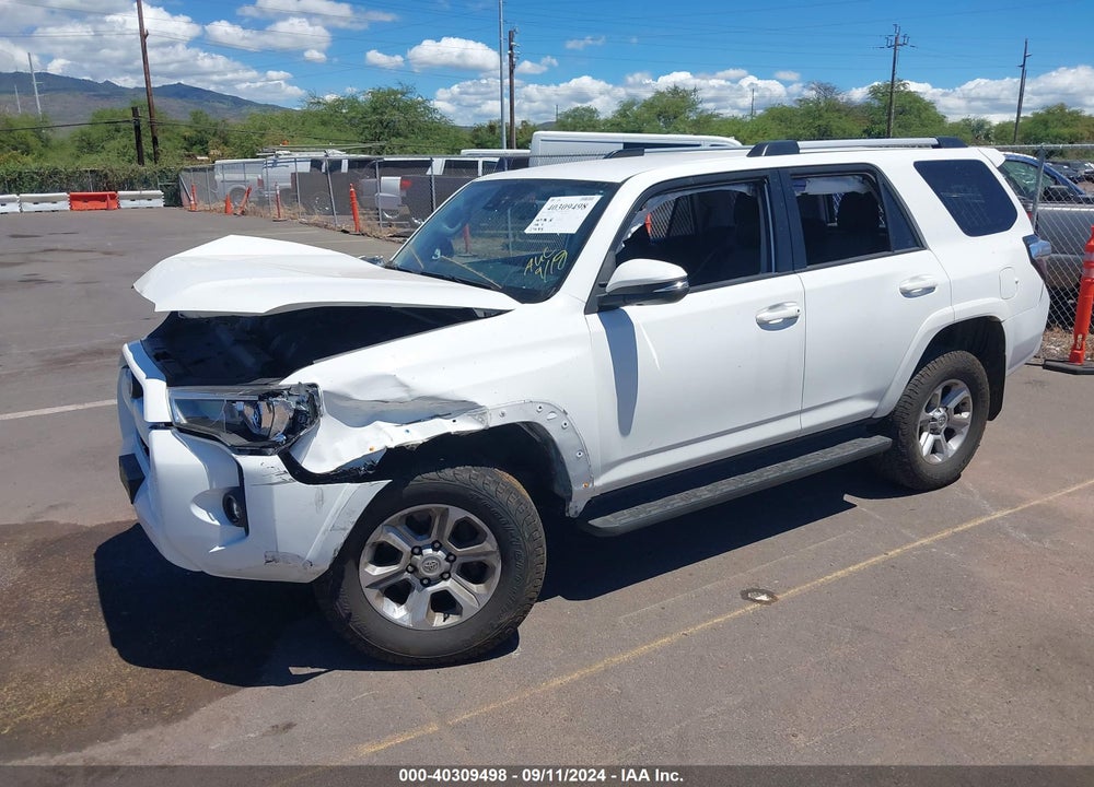 2022 TOYOTA 4RUNNER SR5 PREMIUM VIN: JTEFU5JRXN5263532