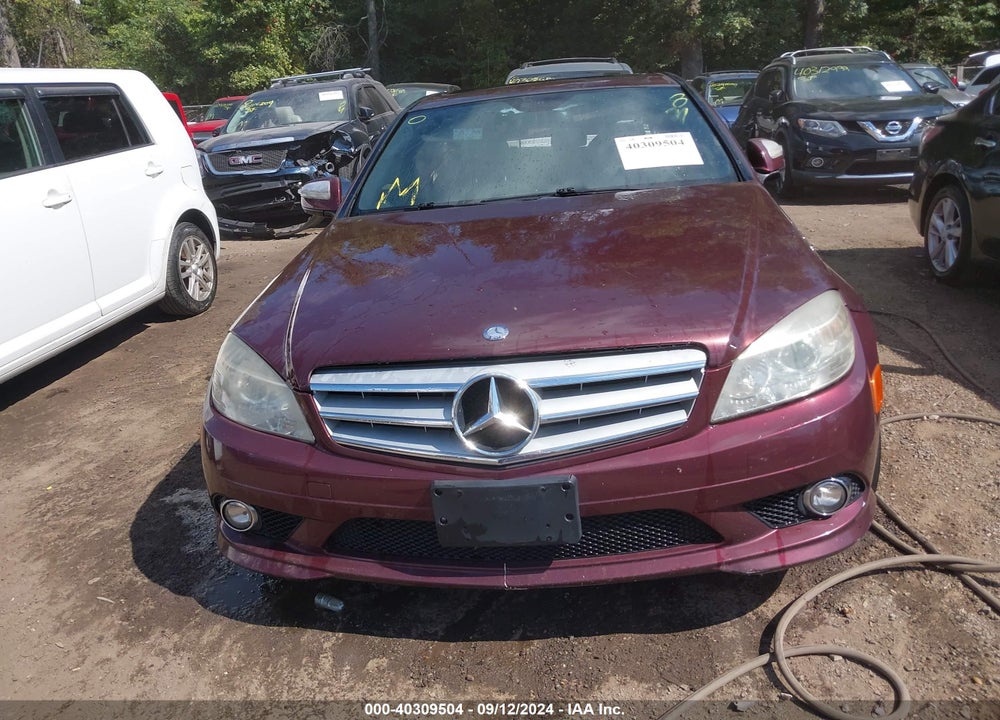 2008 MERCEDES-BENZ C 300 LUXURY 4MATIC/SPORT 4MATIC VIN: WDDGF81XX8F095673