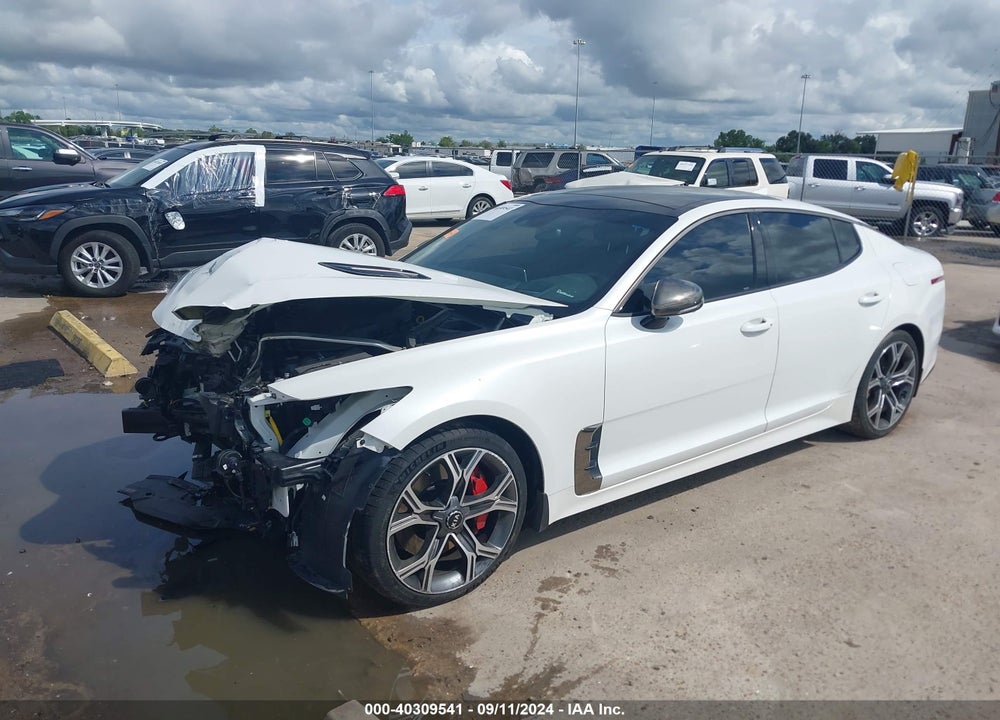 2019 KIA STINGER GT2 VIN: KNAE55LC9K6059779