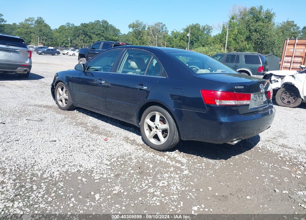 2006 HYUNDAI SONATA GLS V6/LX V6 VIN: 5NPEU46F06H005868