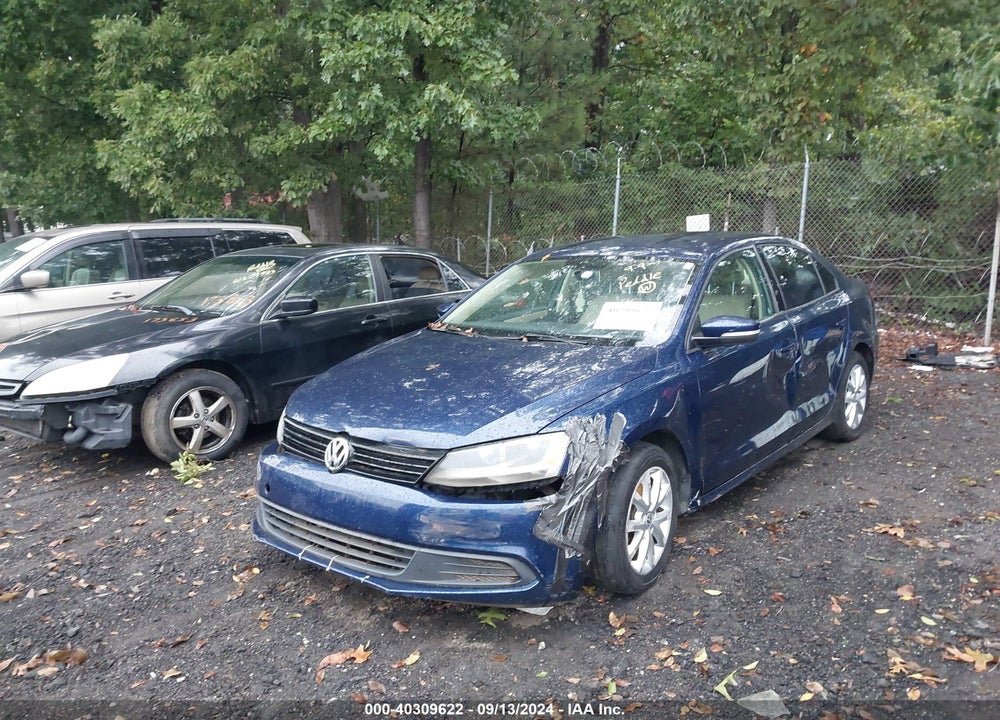 2011 VOLKSWAGEN JETTA 2.5L SE VIN: 3VWDX7AJ2BM061814