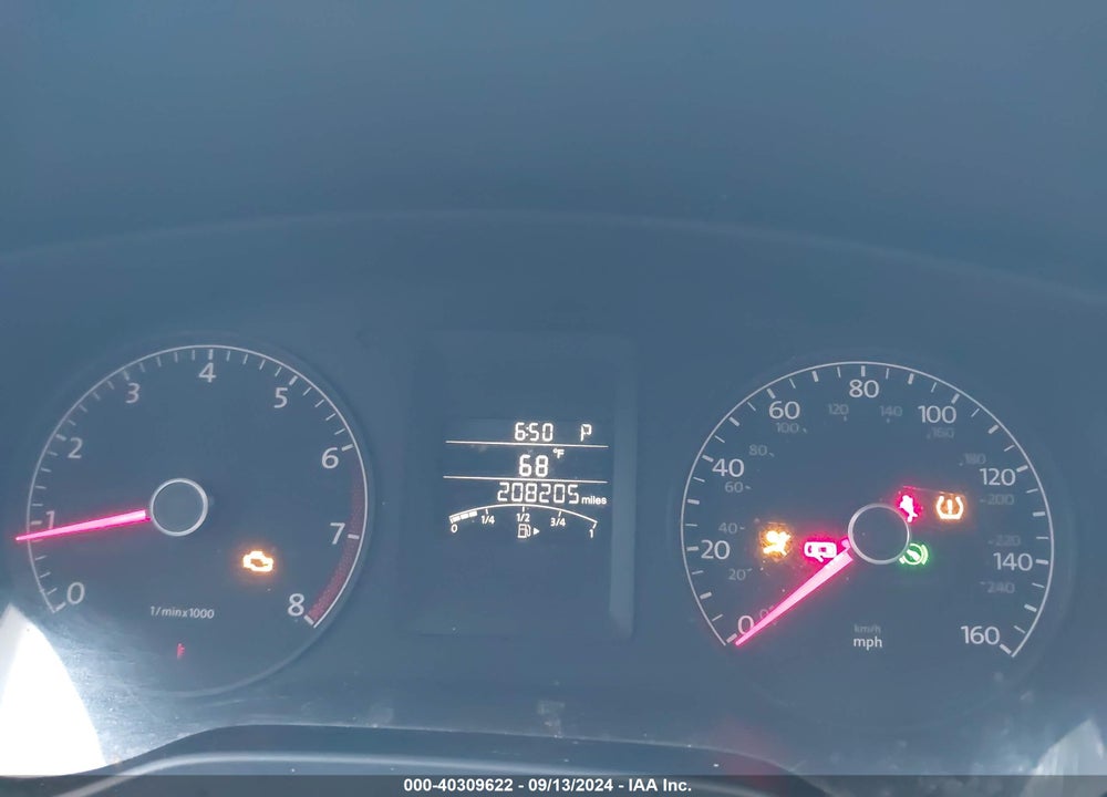 2011 VOLKSWAGEN JETTA 2.5L SE VIN: 3VWDX7AJ2BM061814