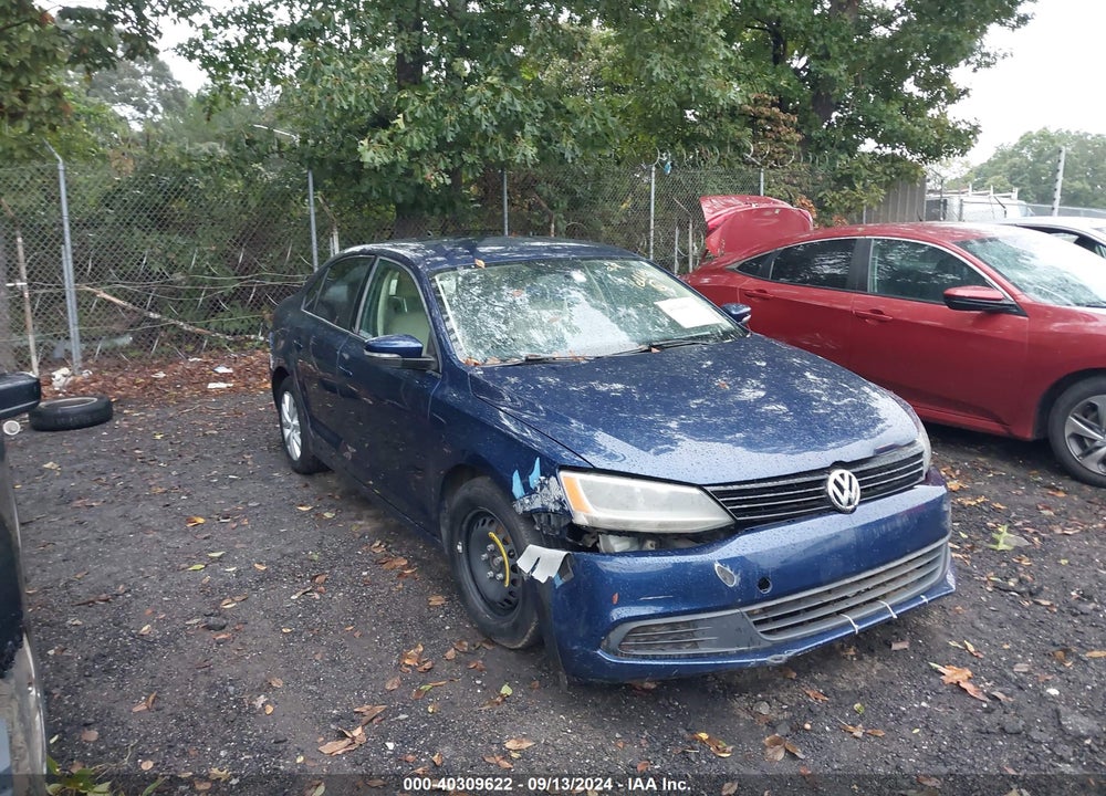 2011 VOLKSWAGEN JETTA 2.5L SE VIN: 3VWDX7AJ2BM061814