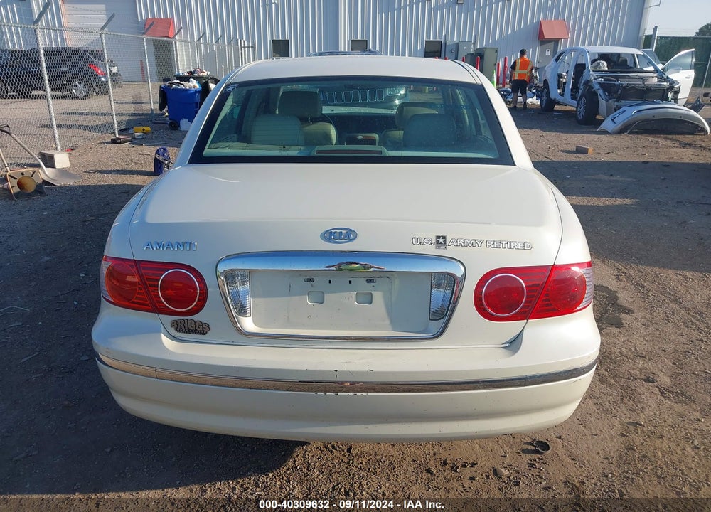 2004 KIA AMANTI VIN: KNALD124345044085