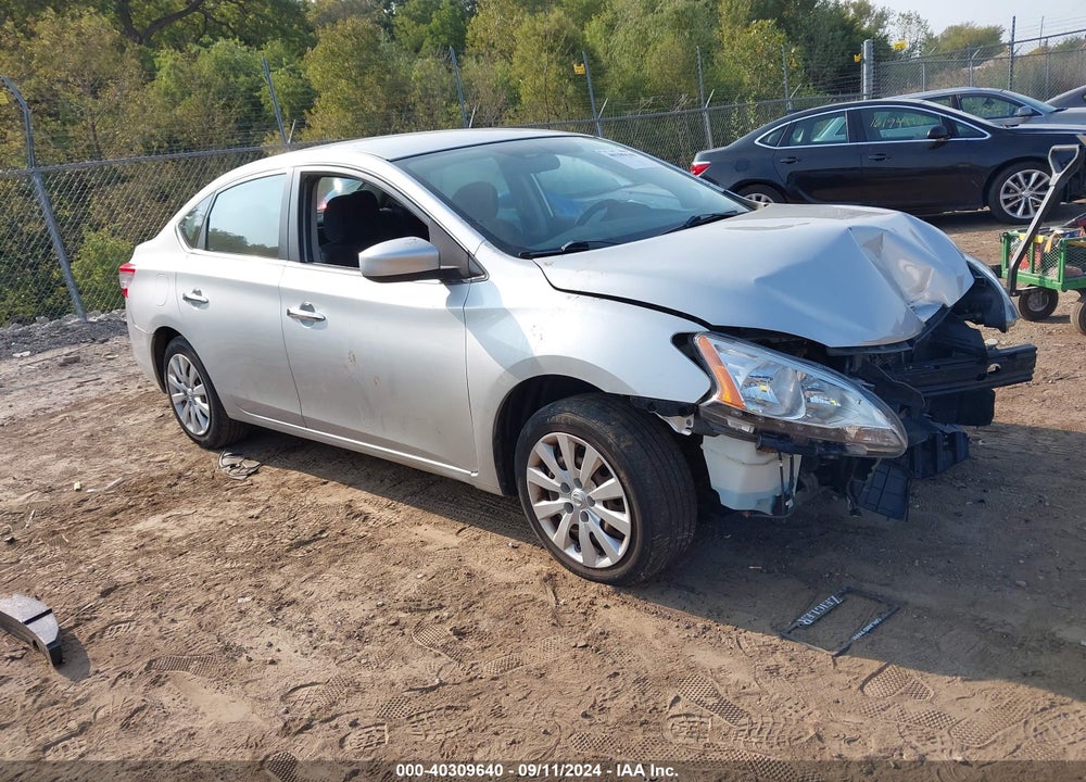 2014 NISSAN SENTRA S VIN: 3N1AB7AP5EY237697