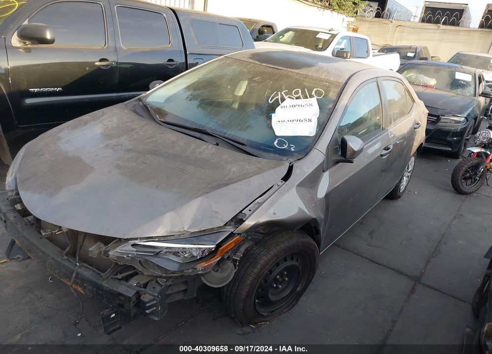 2017 TOYOTA COROLLA LE VIN: 2T1BURHE0HC941306