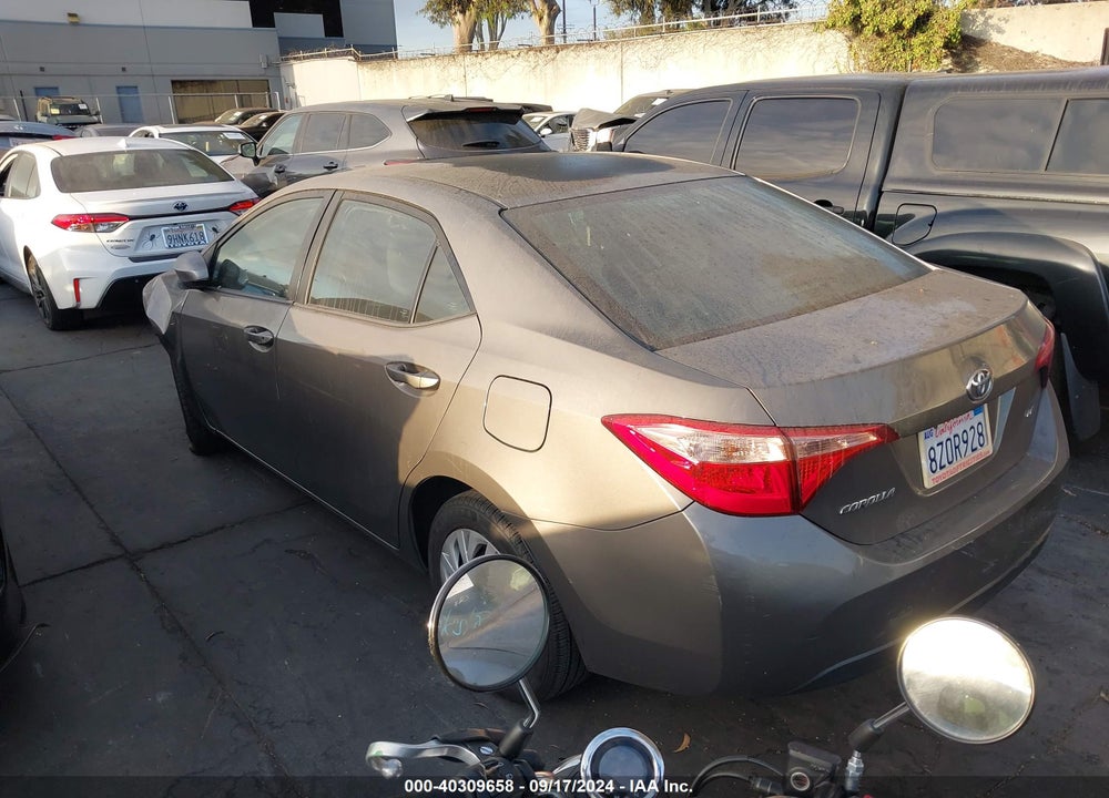 2017 TOYOTA COROLLA LE VIN: 2T1BURHE0HC941306