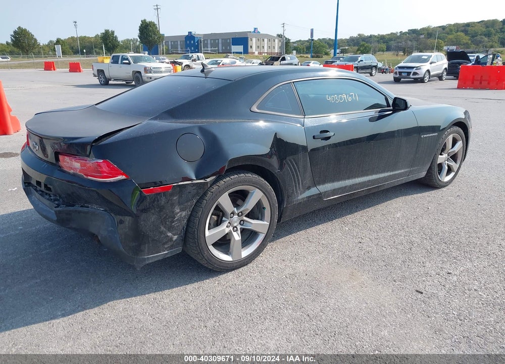 2014 CHEVROLET CAMARO 2LS VIN: 2G1FA1E37E9222010